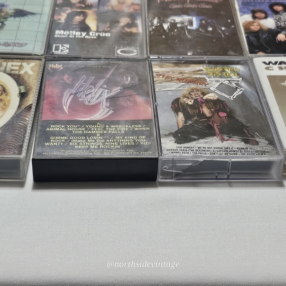 Vintage Rock Cassette Tape Collection Motley CRUE Alias Warrent Etc - Picture 5 of 10